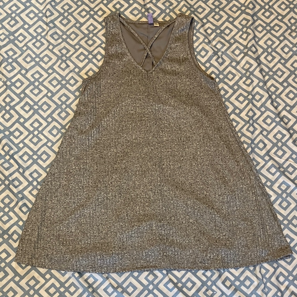 Alya Textured Gray Top